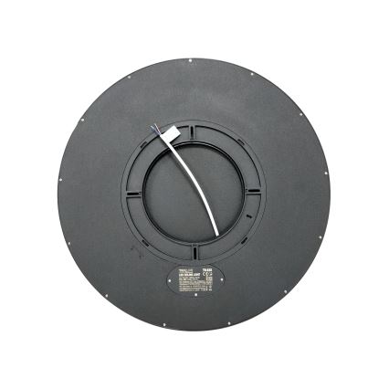 LED Stropní svítidlo LED/40W/230V 3000/4000/6500K pr. 50 cm černá